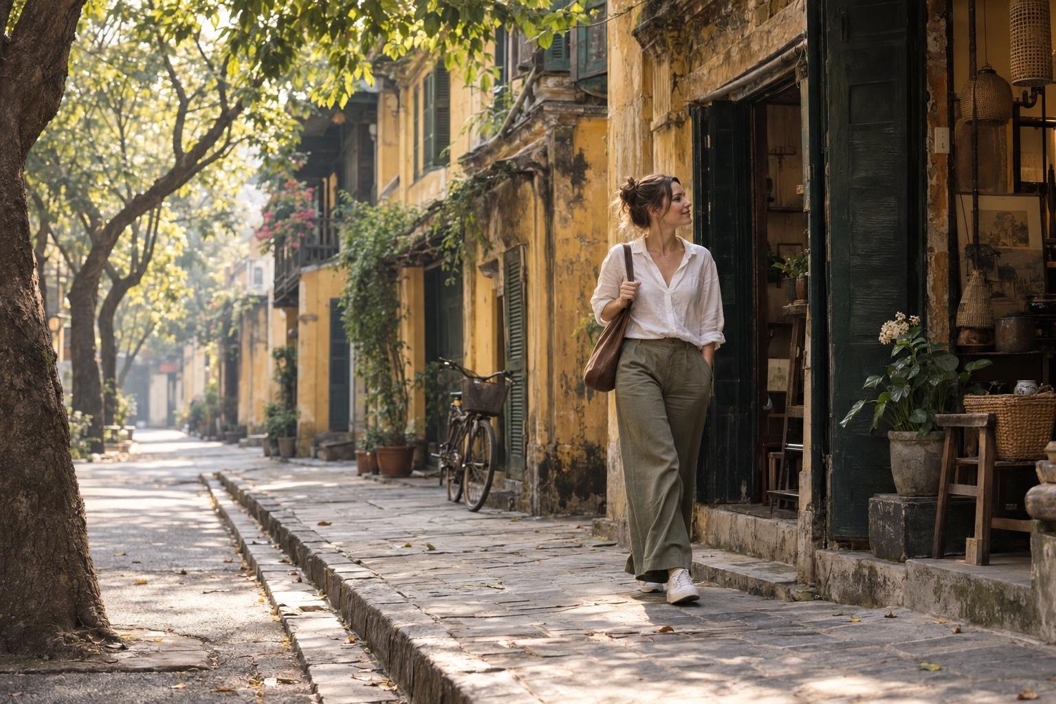 Leisure walk through Old Quarter