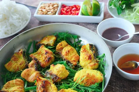 La Vong grilled fish - Origins and authentic ways to eat it